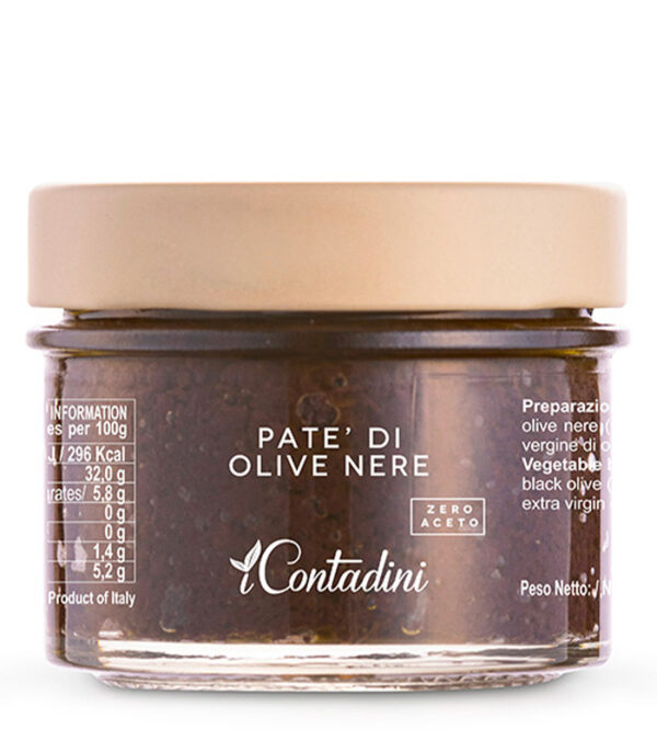 Patè di olive nere - i Contadini