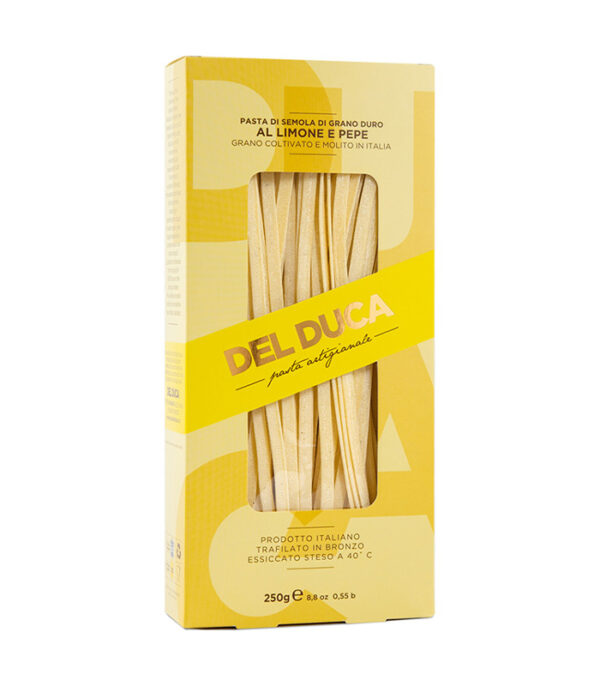 Fettuccine limone e pepe - Pasta del Duca