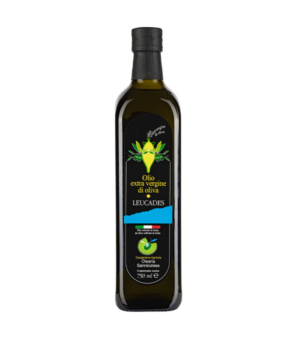 Olio e.v.o. Leucades 750ml - Etichetta Nera